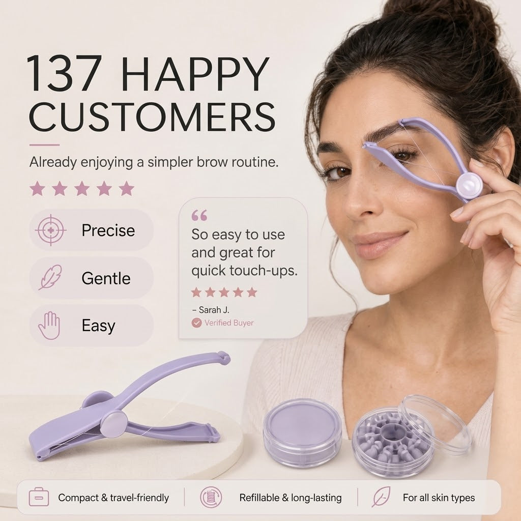 Precision Brow Threading Tool