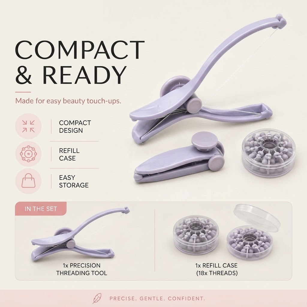 Precision Brow Threading Tool