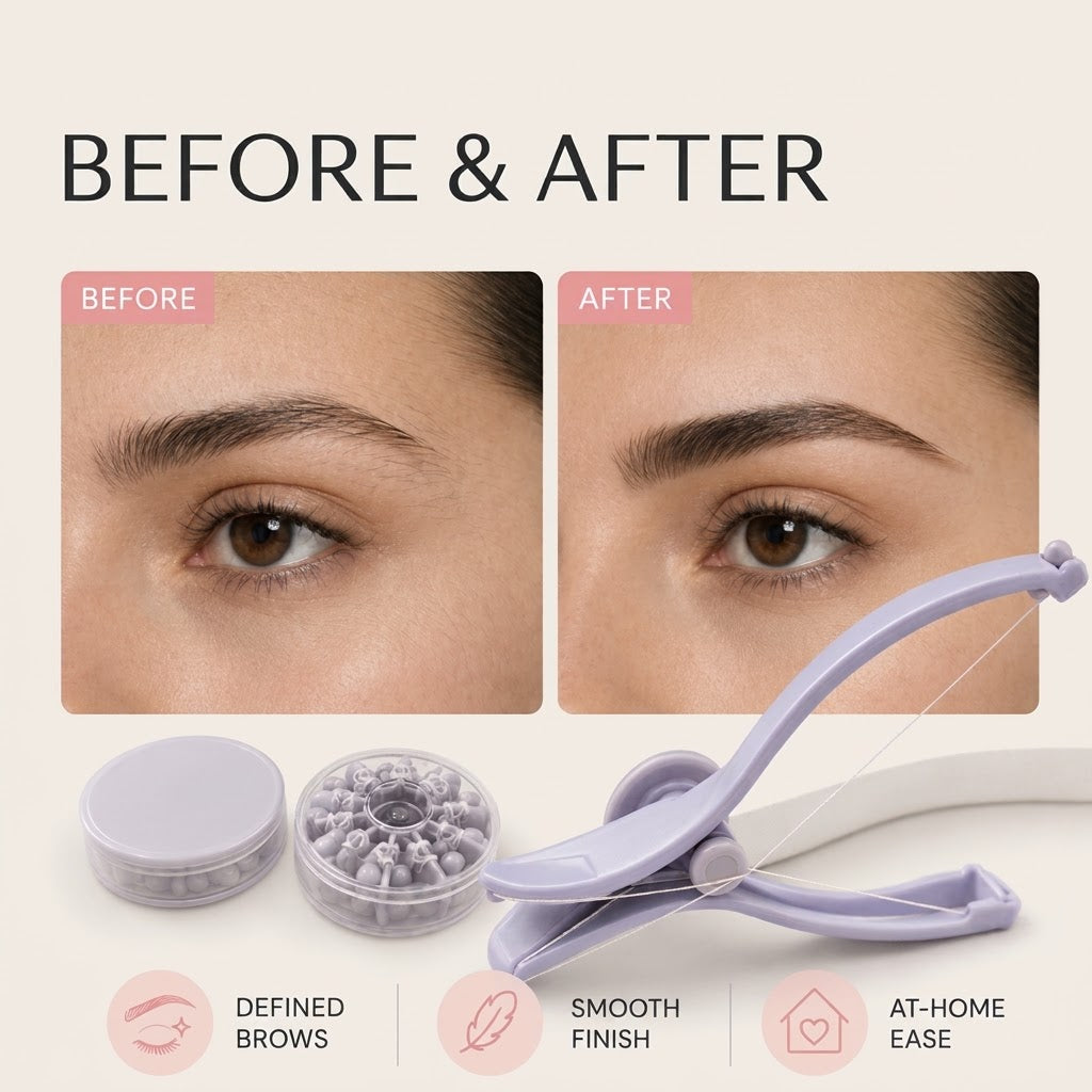 Precision Brow Threading Tool