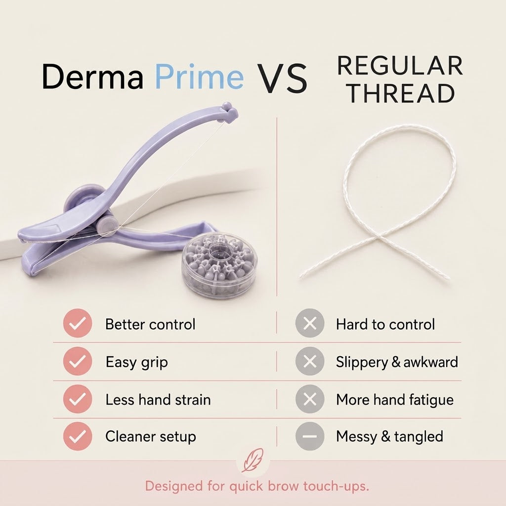 Precision Brow Threading Tool
